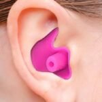 Bouchons d'Oreilles Durables en Silicone Souple et Étanche, Accessoires de Natation, 1 Paire 1