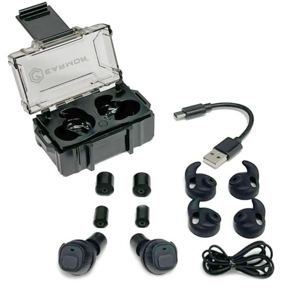 Earmor-Casque DulMédiateur phones de l'armée, bouchons d'oreille de prise de vue, bouchons d'oreille de communication électronique, protection auditive de prise de vue, M20 MOD3 3