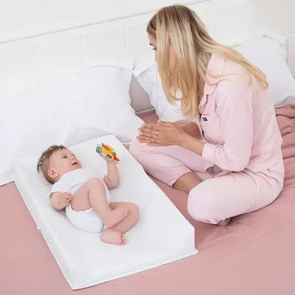 Table à langer Portable pour bébé, tapis à langer et housse pour nouveau-né, imperméable et doux 16