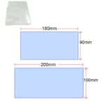 Draps de lit imperméables en plastique transparent pour spa, drap de table de massage au poulet, drap de lit pour salon de beauté, article de literie, 100 pièces 6