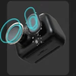 Lenovo-Haut-parleur Bluetooth sans fil TS13, caisson de basses portable, lecteur stéréo, LED surround 9D, réveil numérique intelligent, design miroir 14