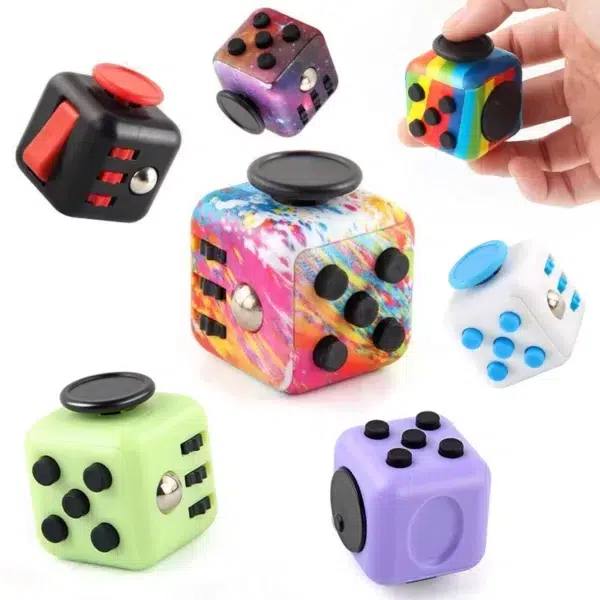 Mini Puzzle fidget jouets décompresser dés décompresser fun jouets populaires fidget jeux pour adultes et enfants 4