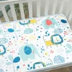 Matelas de Berceau en Coton Pur pour Bébé, Fibre de Bambou, Imperméable, Respirant 8