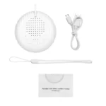 Machine de sommeil portable pour bébé, bruit blanc, 10 sons apaisants, volume réglable, batterie aste intégrée, USB 6