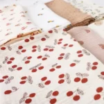 80X65cm Carrés De Mousseline Bébé Couverture de Bébé Nouveau-Né Couches Literie Coton Poussette Couvertures Bébés Accessoires Bébé Sieste Couverture 4