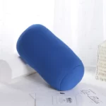 Coussin de particules de mousse solide et multifonctionnel, forme cylindrique, support du cou et des lombaires 10