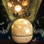 Veilleuse bébé projection plafond et musique