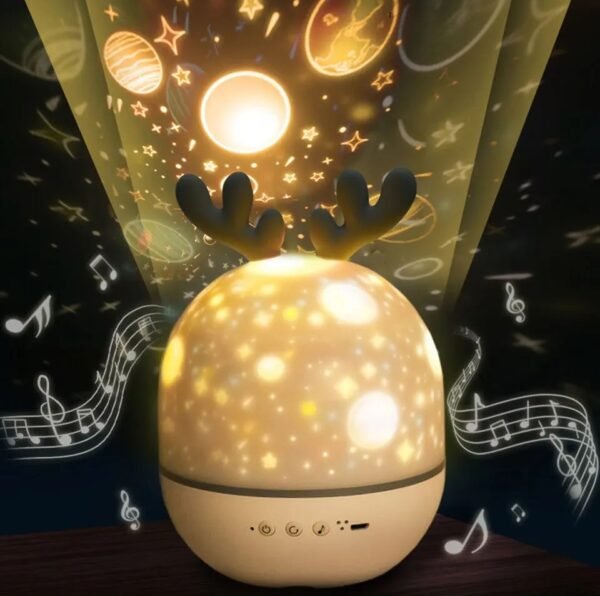 Veilleuse bébé projection plafond et musique