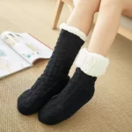 Chausson chaussette antidérapant femme