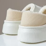 Chaussons de rencontre chauds imperméables pour hommes et femmes, chaussures d'intérieur en peluche coordonnantes, chaussures à plateforme optique, extérieur, hiver, 2023 12
