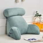 Coussin de lecture avec accoudoirs