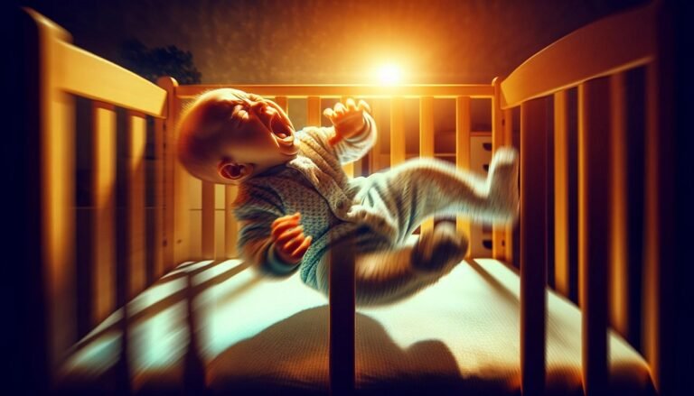 bébé sommeil agité et bruyant