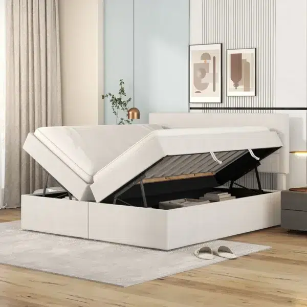 Lit double matelas separe