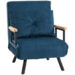 Fauteuil convertible lit 1 place haut de gamme
