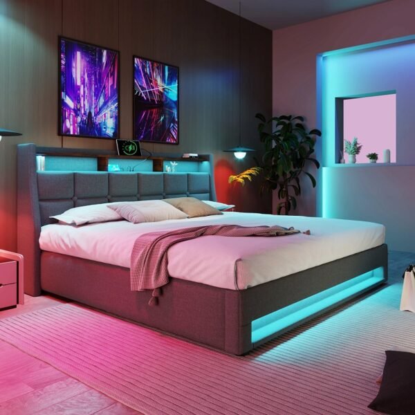 Lit coffre haut de gamme