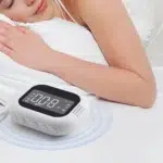 Réveil à vibrations à affichage LED, Rechargeable, bruit blanc, son naturel, horloge multifonctionnelle pour étudiant, artefact de réveil fort 23