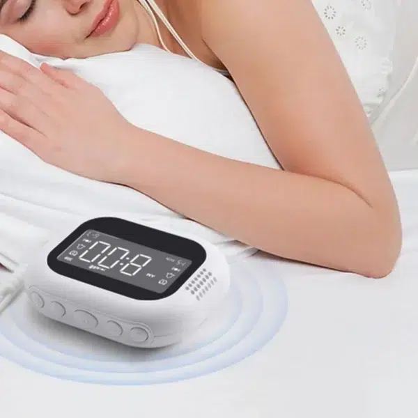 Réveil à vibrations à affichage LED, Rechargeable, bruit blanc, son naturel, horloge multifonctionnelle pour étudiant, artefact de réveil fort 23